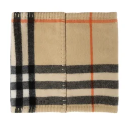 New Check Cashmere Snood Dame Halstørklæder Og Tørklæder|Tørklæder