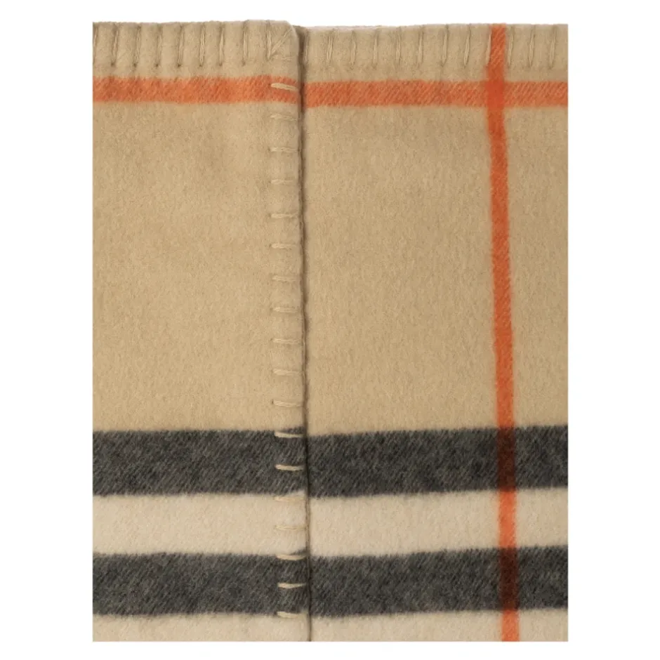 New Check Cashmere Snood Dame Halstørklæder Og Tørklæder|Tørklæder