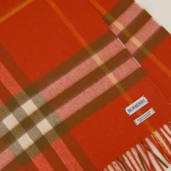 Hot Check Cashmere Tørklæde Halstørklæder Og Tørklæder