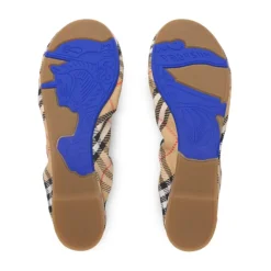 Outlet Check Fawn Ballerinas Dame Ballerina Sko