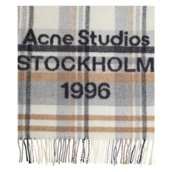 Clearance Check logo scarf - Wide Dame Halstørklæder Og Tørklæder|Tørklæder