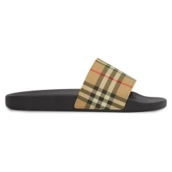 New Check Slides Sandaler