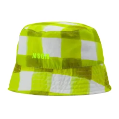 Sale Checked Logo-Embroidered Cotton Bucket Hat Dame Huer, Kasketter & Hatte|Huer & Kasketter