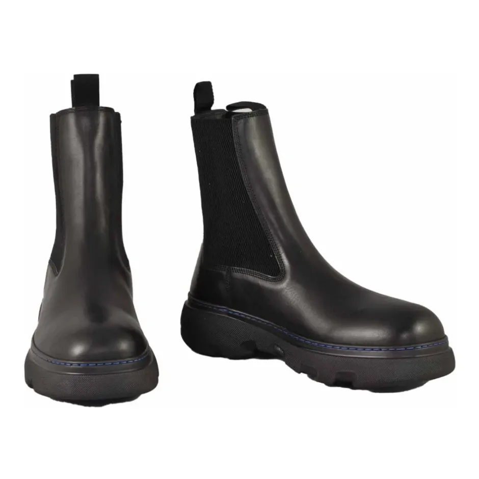 Discount Chelsea Creeper Støvler i Læder Mix Chelsea Boots