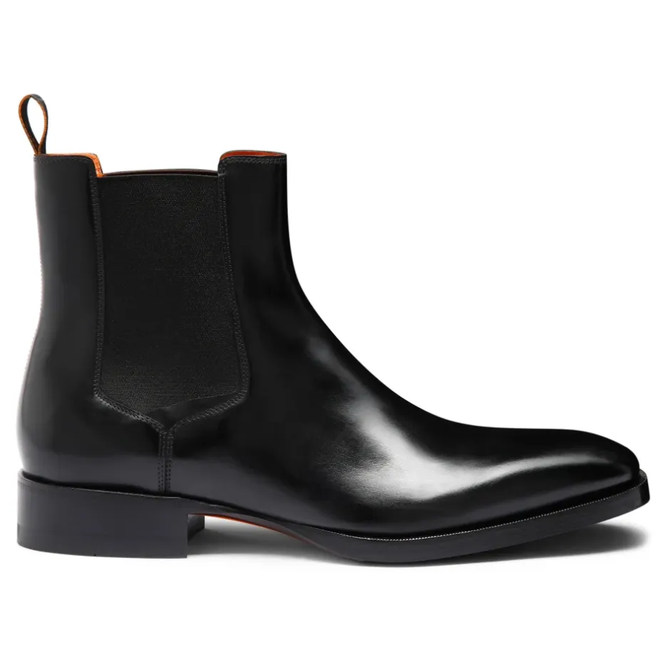 Hot Chelsea-støvle i poleret læder Chelsea Boots|Støvler