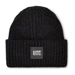 Chunky Rib Beanie Dame Huer & Kasketter