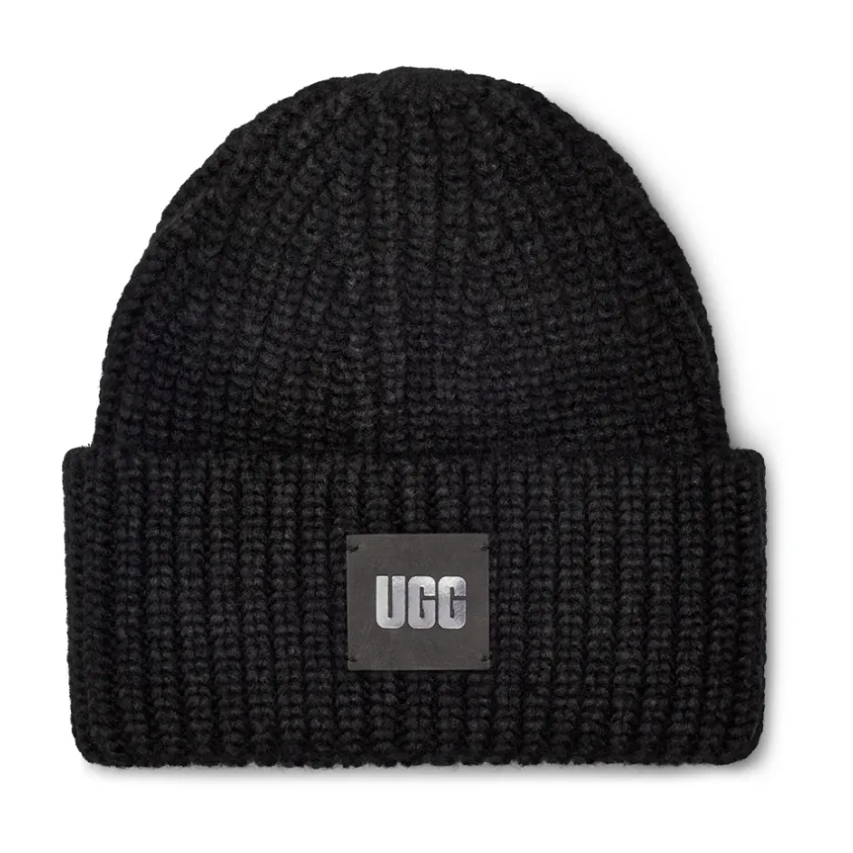Chunky Rib Beanie Dame Huer & Kasketter