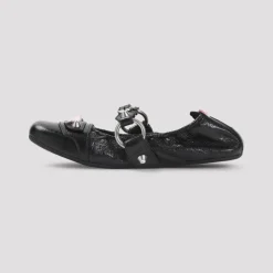 Discount City Flat L005 Sandaler Dame Ballerina Sko