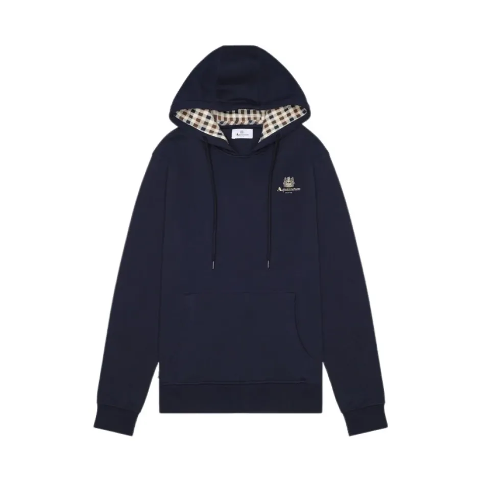 Sale Club Check Hættetrøje med Pullover Trøjer