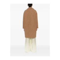 Discount Cognac Uldfrakke Dame Frakker