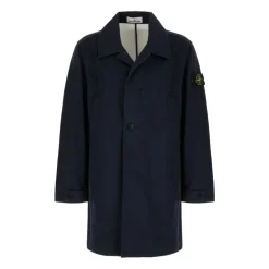Online Compass-Badge Button-Up Coat Frakker