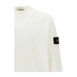 Compass-badge Crew-neck Sweatshirt Sweatshirts