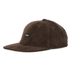 Cord Label 6 Panel Strapback Huer, Kasketter & Hatte