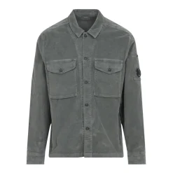 Sale Corduroy Lens Button Overshirt Skjorter