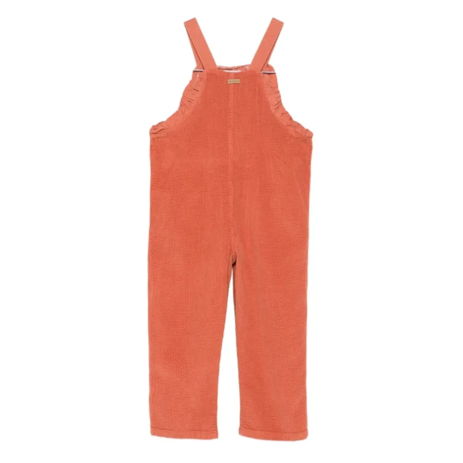 Corduroy Overalls med Flæser Børn Jumpsuits