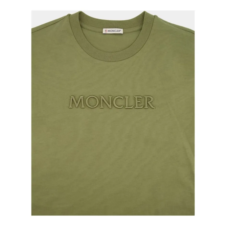 Outlet Cotton Crew-Neck T-Shirt Dame T-Shirts