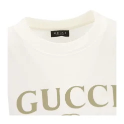 Clearance Cotton Jersey and Silk T-Shirt with Print Dame T-Shirts