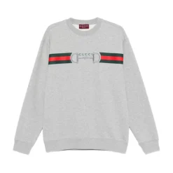 Best Cotton Jersey Sweatshirt med Print Trøjer|Sweatshirts