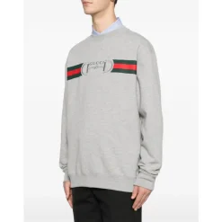 Best Cotton Jersey Sweatshirt med Print Trøjer|Sweatshirts