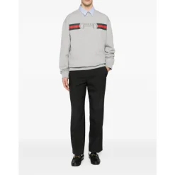 Best Cotton Jersey Sweatshirt med Print Trøjer|Sweatshirts