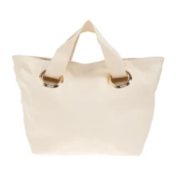 Outlet Cotton Logo Basket Bag Børn Tasker