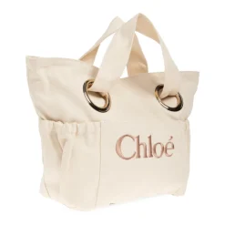 Outlet Cotton Logo Basket Bag Børn Tasker