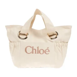Outlet Cotton Logo Basket Bag Børn Tasker