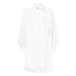 New Cotton Poplin Dress Dame Bluser & Skjorter