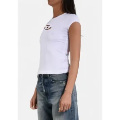 Outlet Cotton Stretch T-Angie T-shirt Dame T-Shirts