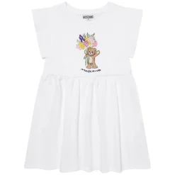 Outlet Cotton Teddy Bear Dress Børn Kjoler & Nederdele