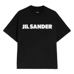 Clearance Cotton T-Shirt med Logo Dame T-Shirts