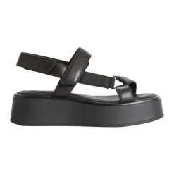 Best Courtney Platform Lædersandaler Dame Sandaler