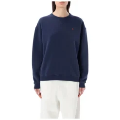 Sale Cozy Crew Neck Fleece Sweater Dame Sweatshirts