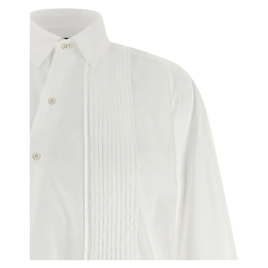 Clearance Crazy Smoking Plissée Shirt Dame Bluser & Skjorter