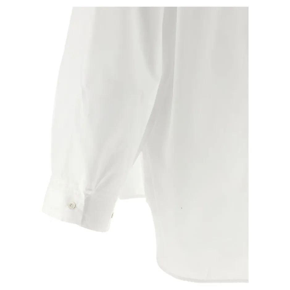 Clearance Crazy Smoking Plissée Shirt Dame Bluser & Skjorter