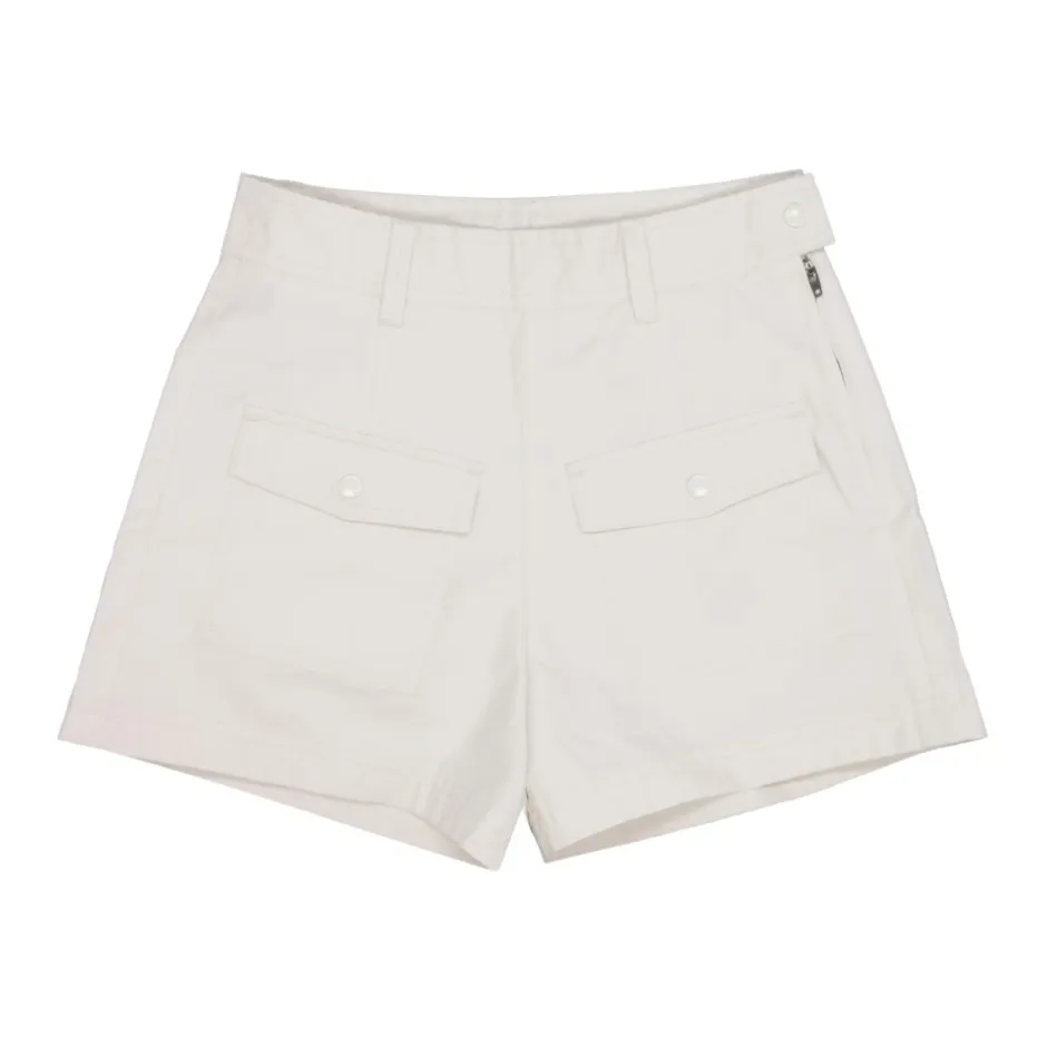 Discount Cremefarvede shorts med logo Børn Underdele