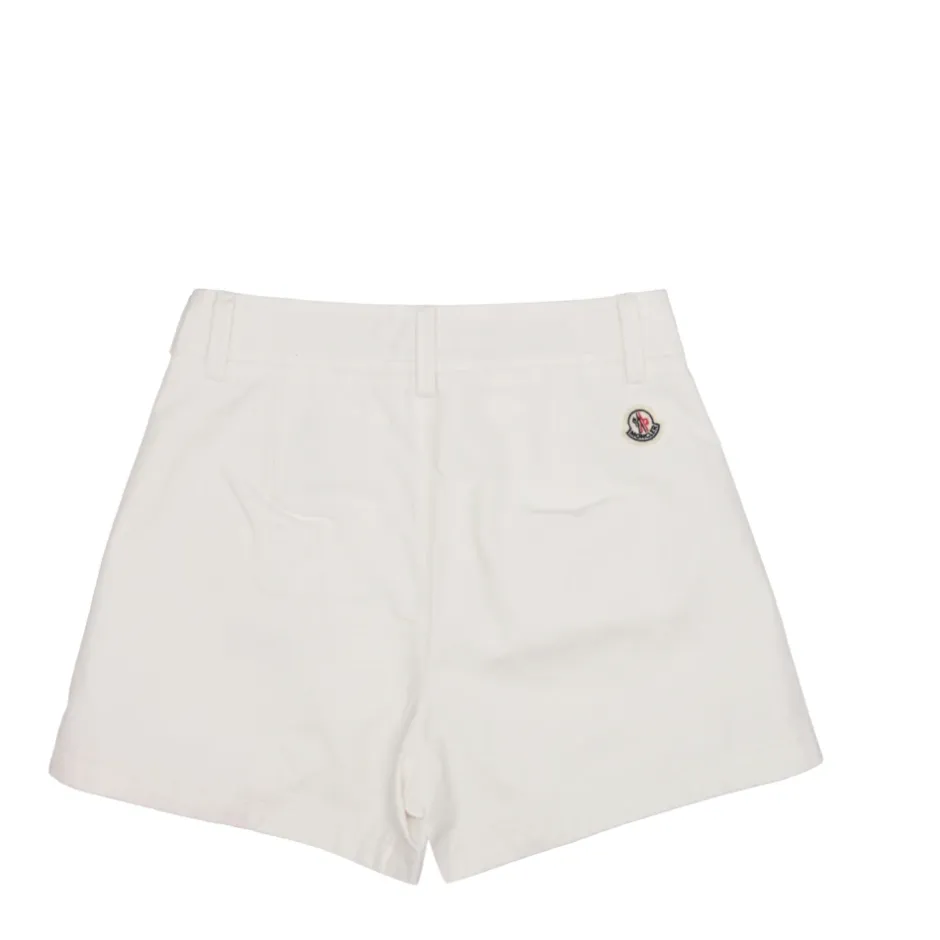 Discount Cremefarvede shorts med logo Børn Underdele