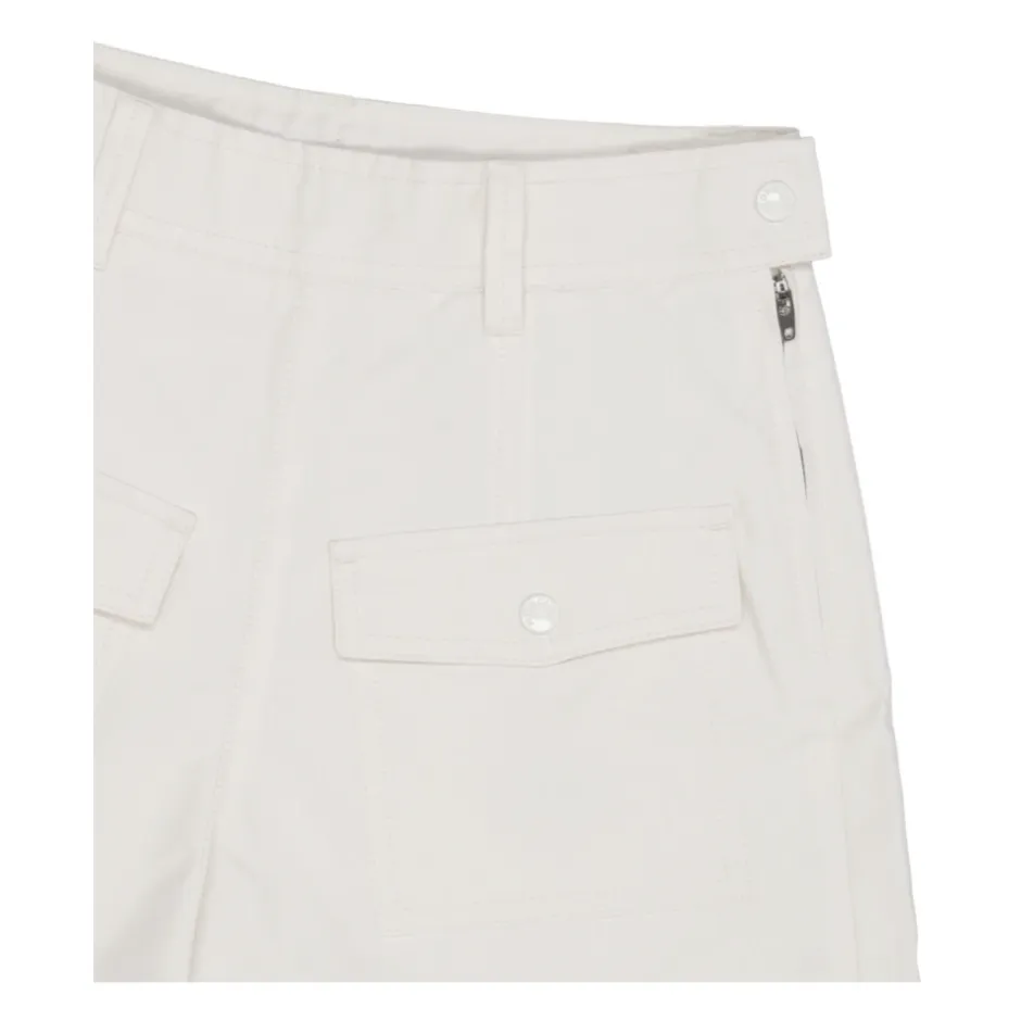 Discount Cremefarvede shorts med logo Børn Underdele
