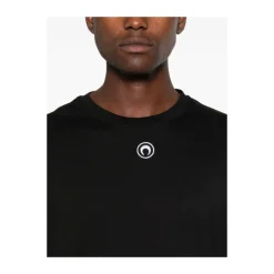 Hot Crescent Moon Broderi T-shirt T-Shirts