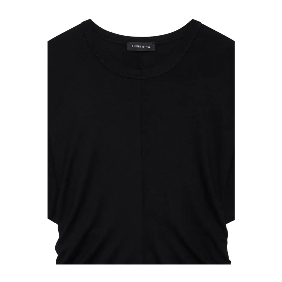 Outlet Crew Neck Draped T-Shirt Dame T-Shirts