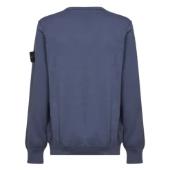 Clearance Crewneck Sweater med Logo Strik