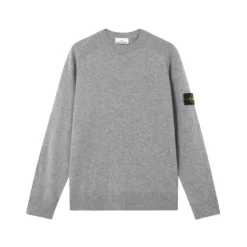 Sale Crewneck sweater med raglanærmer og ribkanter Strik