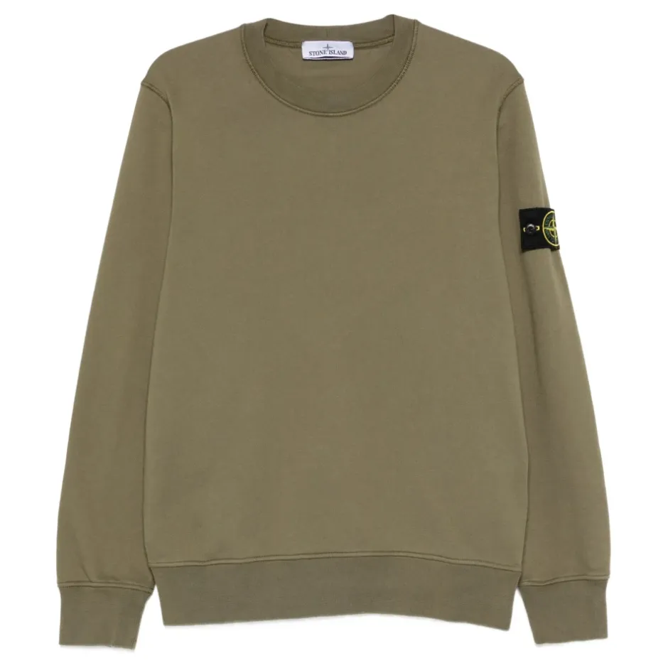 Online Crewneck Sweatshirt med Kompas Logo Trøjer|Sweatshirts