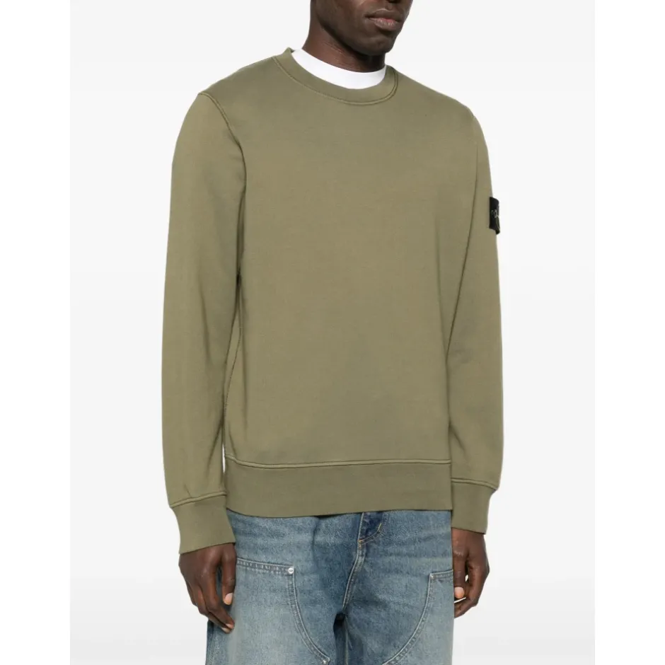 Online Crewneck Sweatshirt med Kompas Logo Trøjer|Sweatshirts