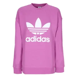 Outlet Crewneck Trefoil Sweatshirt Dame Sweatshirts