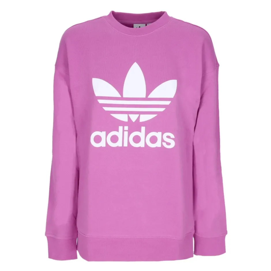 Outlet Crewneck Trefoil Sweatshirt Dame Sweatshirts