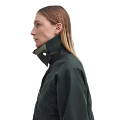 Hot Cropped Beadnell Waxed Jacket Dame Jakker