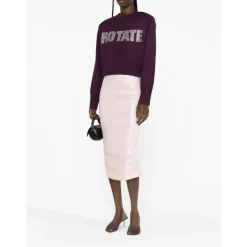 Online Cropped Striktrøje Dame Sweatshirts