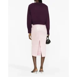 Online Cropped Striktrøje Dame Sweatshirts