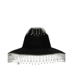 Discount Crystal Cowboy Hat Dame Huer & Kasketter